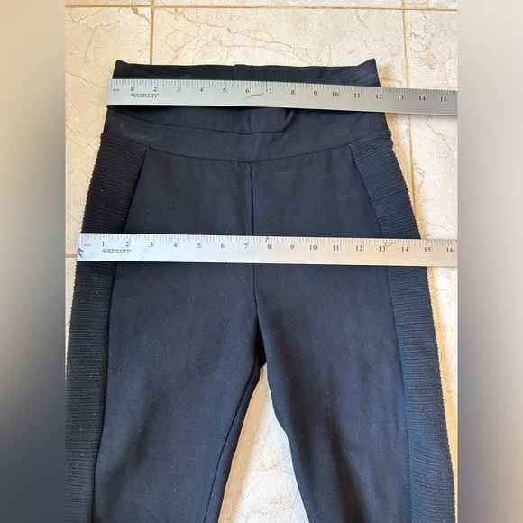 Zara Pull On Leggings, Black, Stretch, Side Panel, Women’s Size Small - Picture 9 of 10